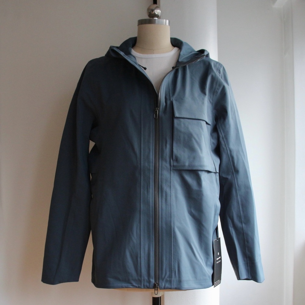 Lululemon Blue Outpour Waterproof Jacket